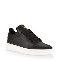 Low-Top Leather Sneakers