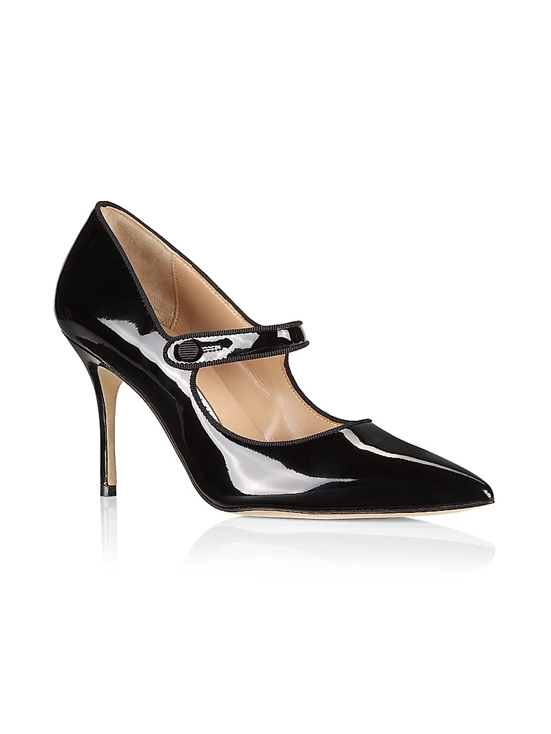Campari 90MM Patent Leather Mary Jane Pumps