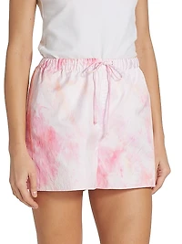 Tie-Dye Oversized Shorts