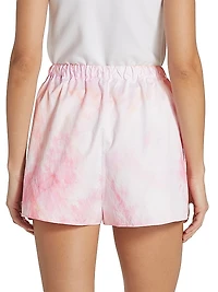 Tie-Dye Oversized Shorts