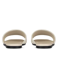 4G Flat Mules Canvas