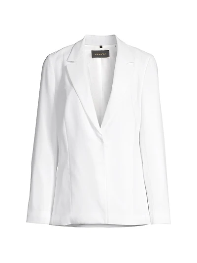 Hunter Crepe Chiffon Blazer