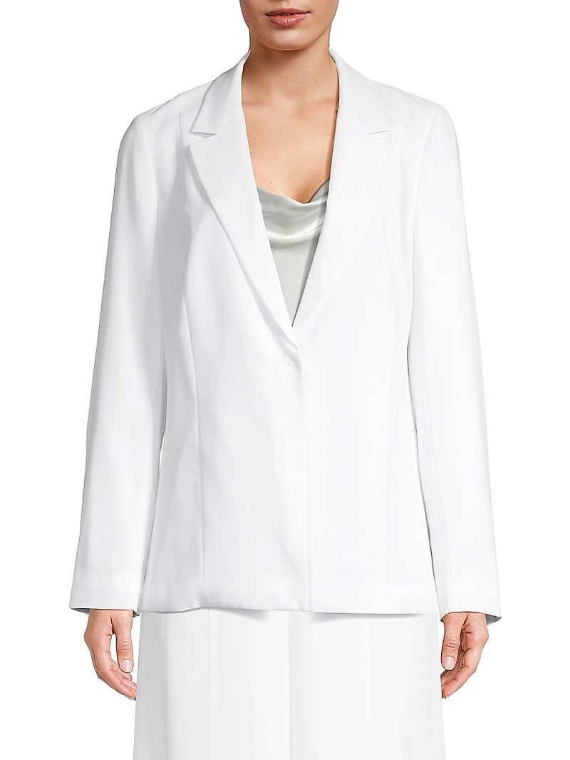 Hunter Crepe Chiffon Blazer