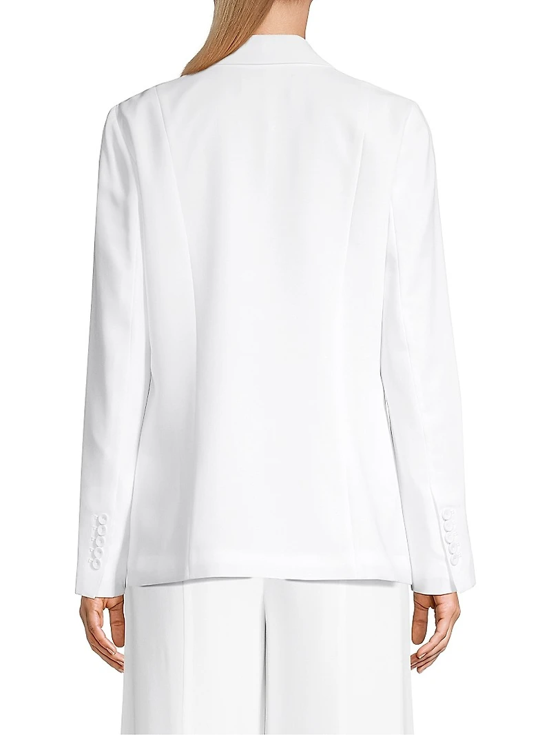 Hunter Crepe Chiffon Blazer