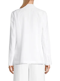 Hunter Crepe Chiffon Blazer