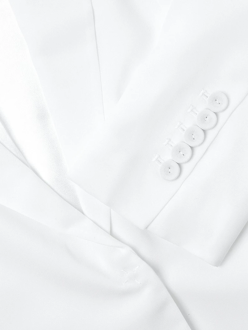 Hunter Crepe Chiffon Blazer