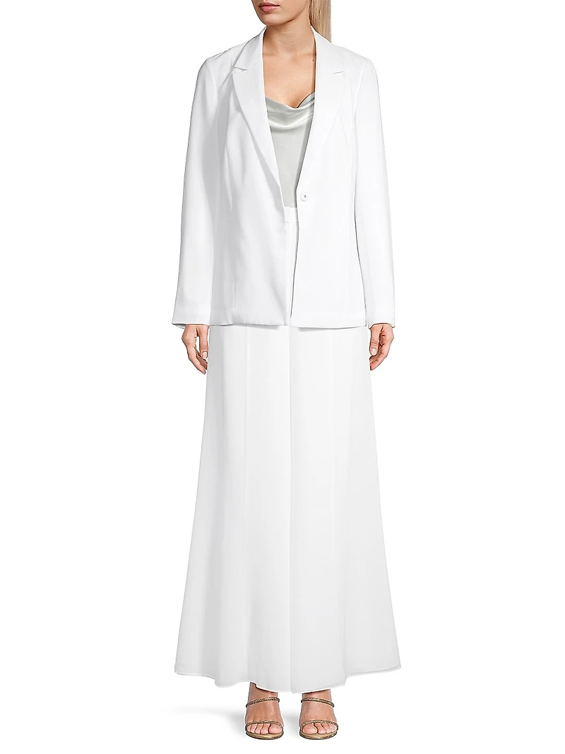 Hunter Crepe Chiffon Blazer