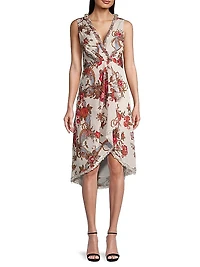 Carine Floral-Print Midi-Dress