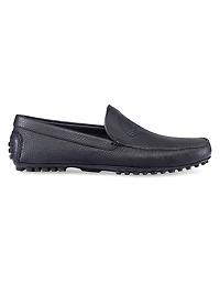 Calfskin Leather Driving Shoes