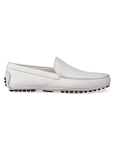 Calfskin Leather Driving Shoes