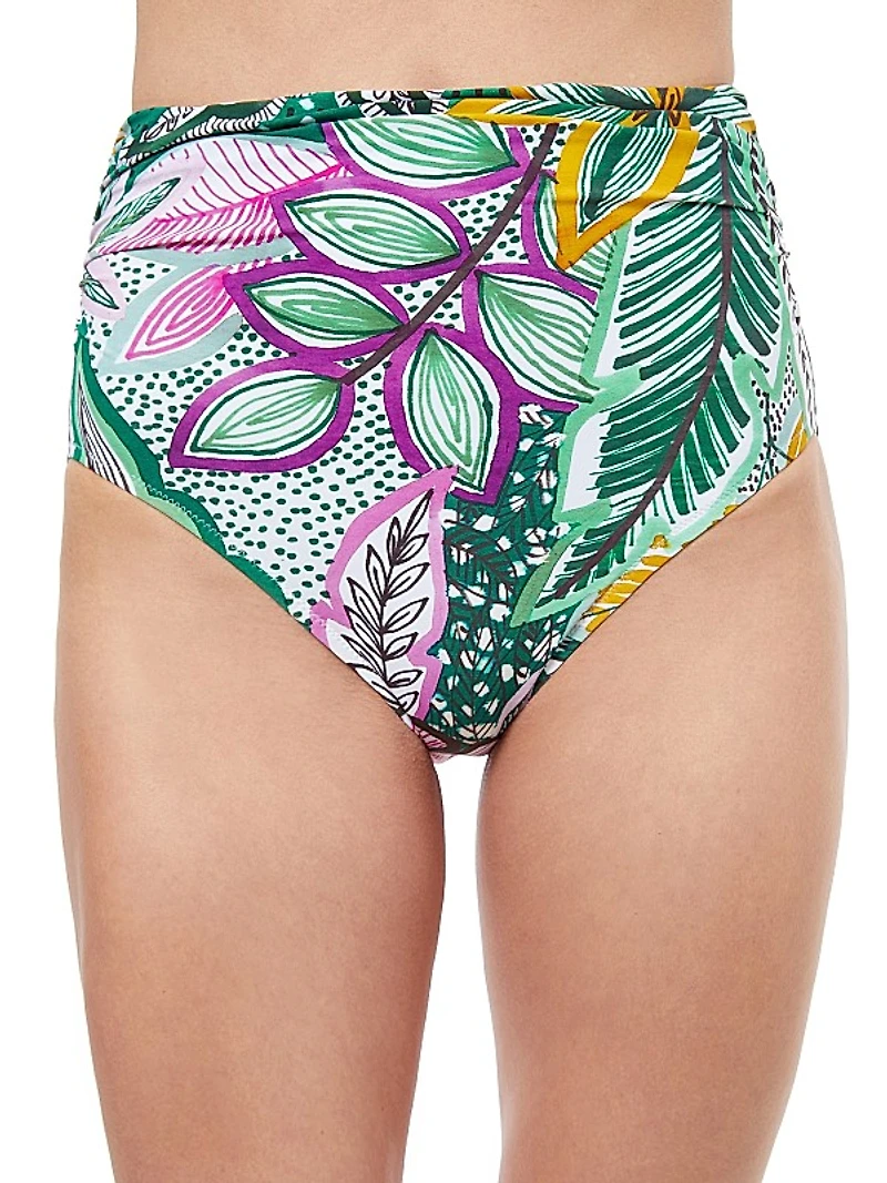 Tropic Boom High-Waisted Bikini Bottom