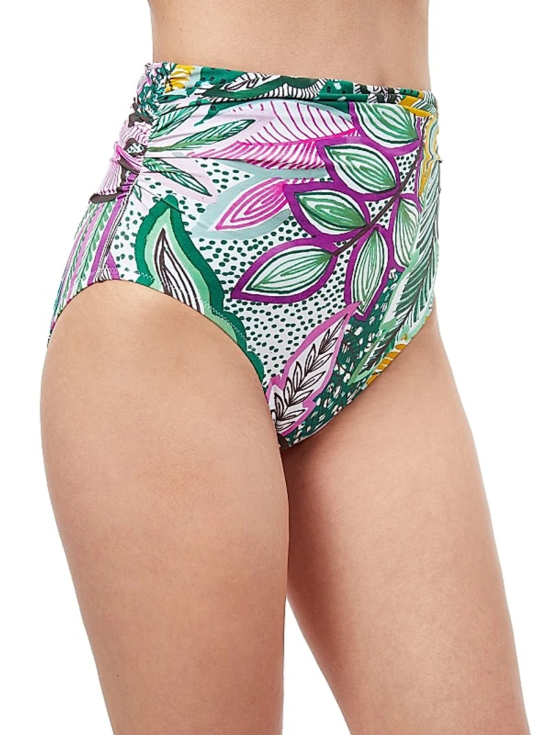 Tropic Boom High-Waisted Bikini Bottom