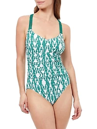 Iota Printed One-Piece Swimsuit