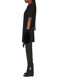 Shark Lock Ankle Boots Leather