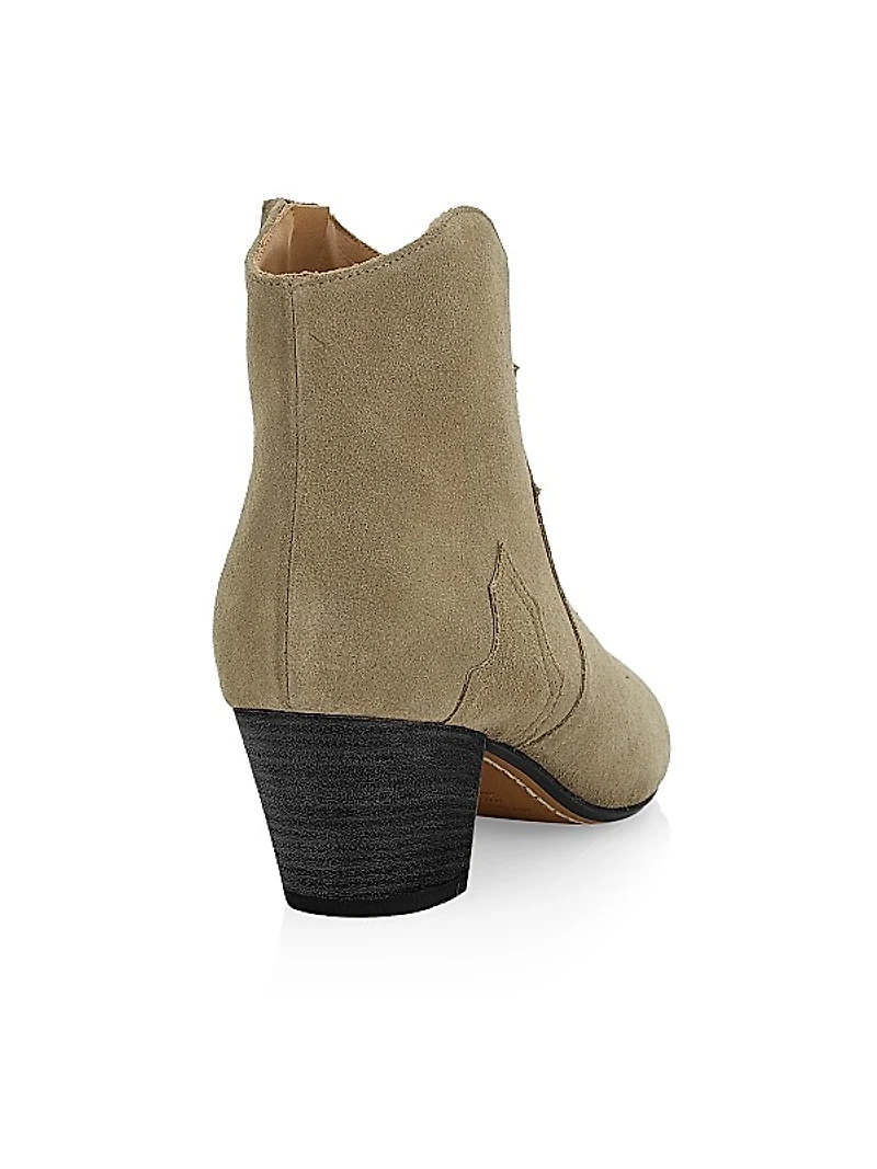 Dicker 55MM Suede Ankle Boots