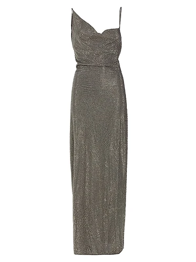 Hotfix Embellished Gown