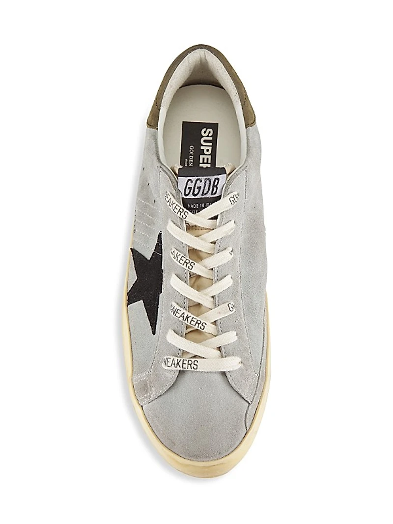 Super-Star Suede Low-Top Sneakers