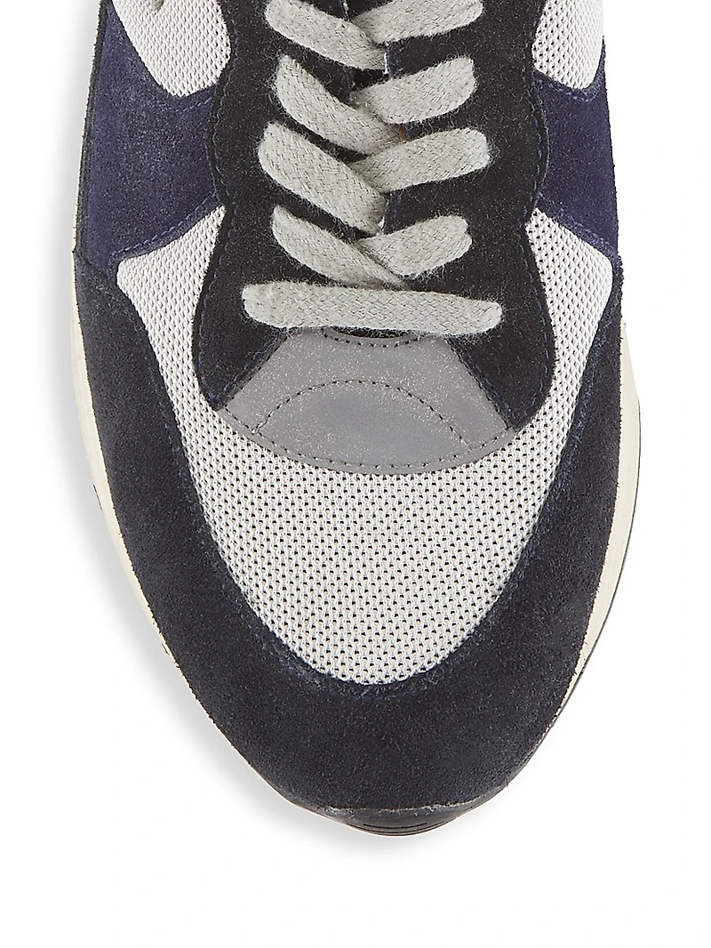 Running Sole Low-Top Sneakers