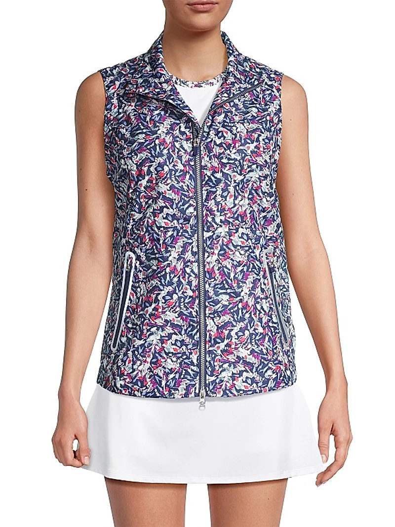Wanda Floral Vest