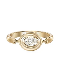 Lenox Reign 18K Yellow Gold & Diamond Ring