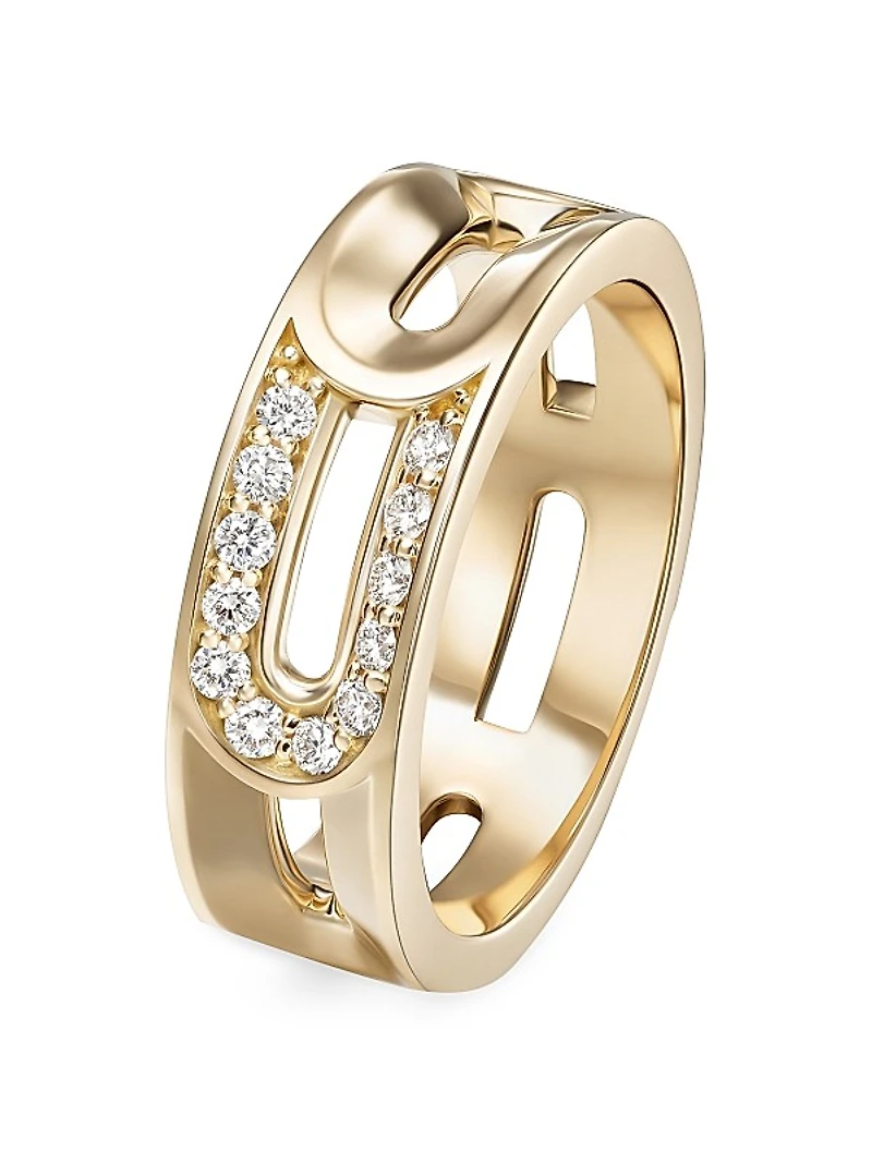 Kira 18K Yellow Gold & 0.51 TCW Diamond Ring