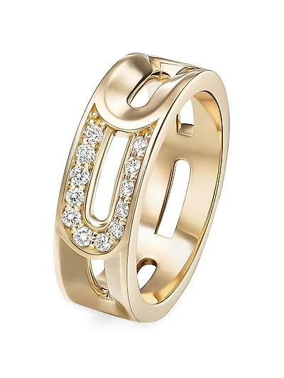 Kira 18K Yellow Gold & 0.51 TCW Diamond Ring