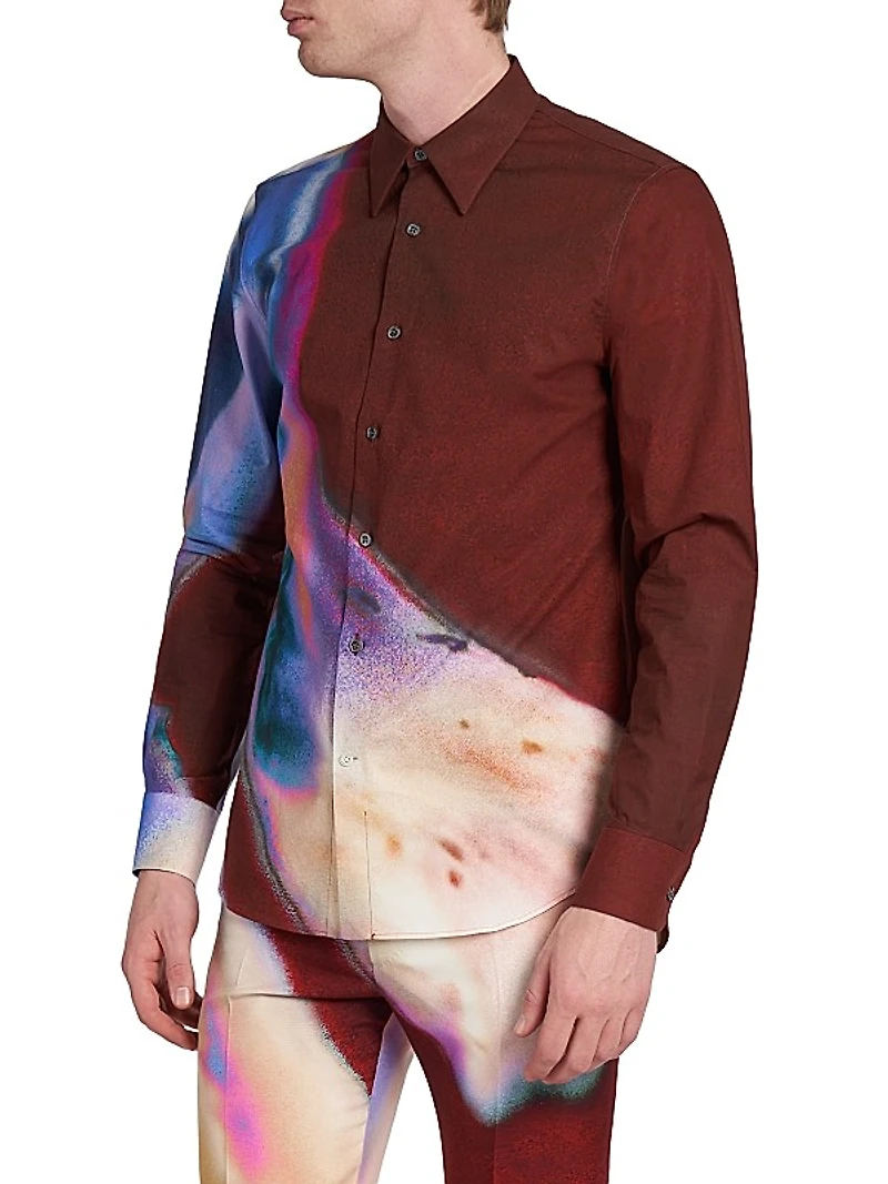 Graphic Cotton Shirt