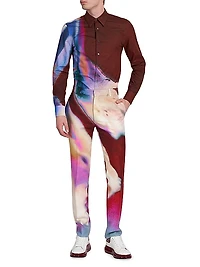 Graphic Cotton Shirt