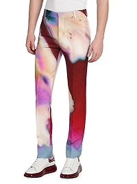 Graphic Cigarette Pants