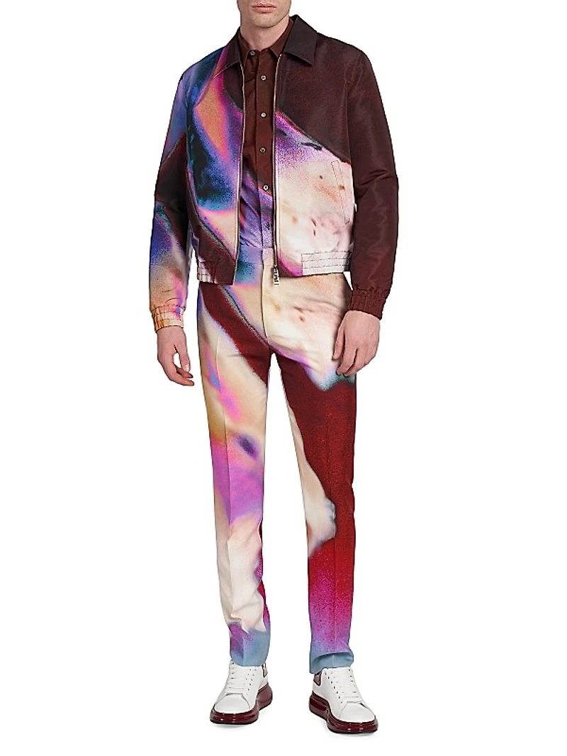 Graphic Cigarette Pants