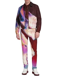 Graphic Cigarette Pants