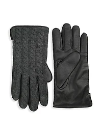 COLLECTION Wool & Leather Gloves