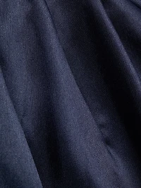 Flared Mikado Midi-Dress