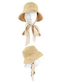 The Inca Raffia Bucket Hat