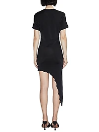 Brielle Drawstring T-Shirt Dress