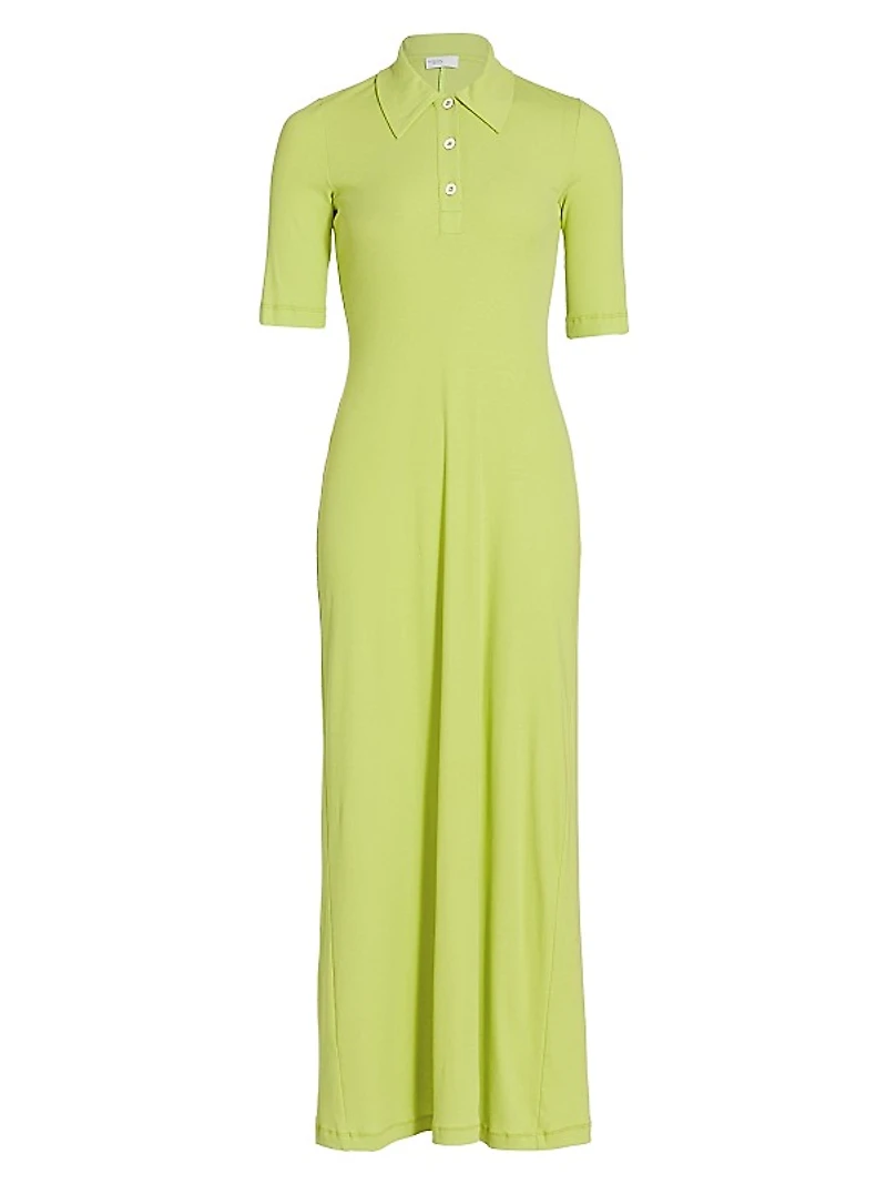 Cotton Polo T-Shirt Dress