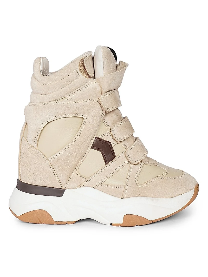 Balskee Leather High-Top Sneakers