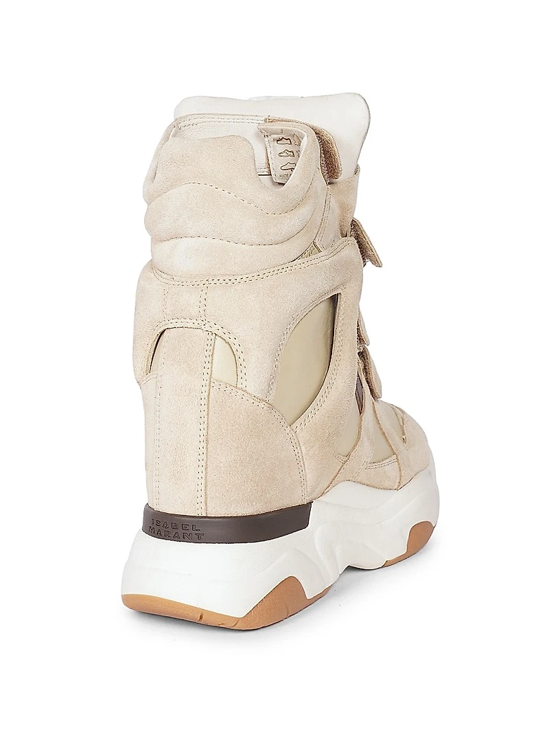 Balskee Leather High-Top Sneakers