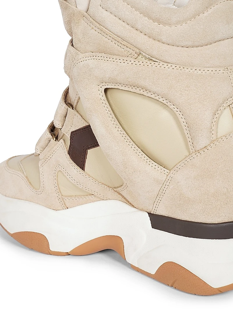 Balskee Leather High-Top Sneakers