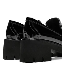 Readmid Leather Platform Loafers