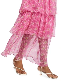 Rebekah Daisy Tiered Maxi Dress