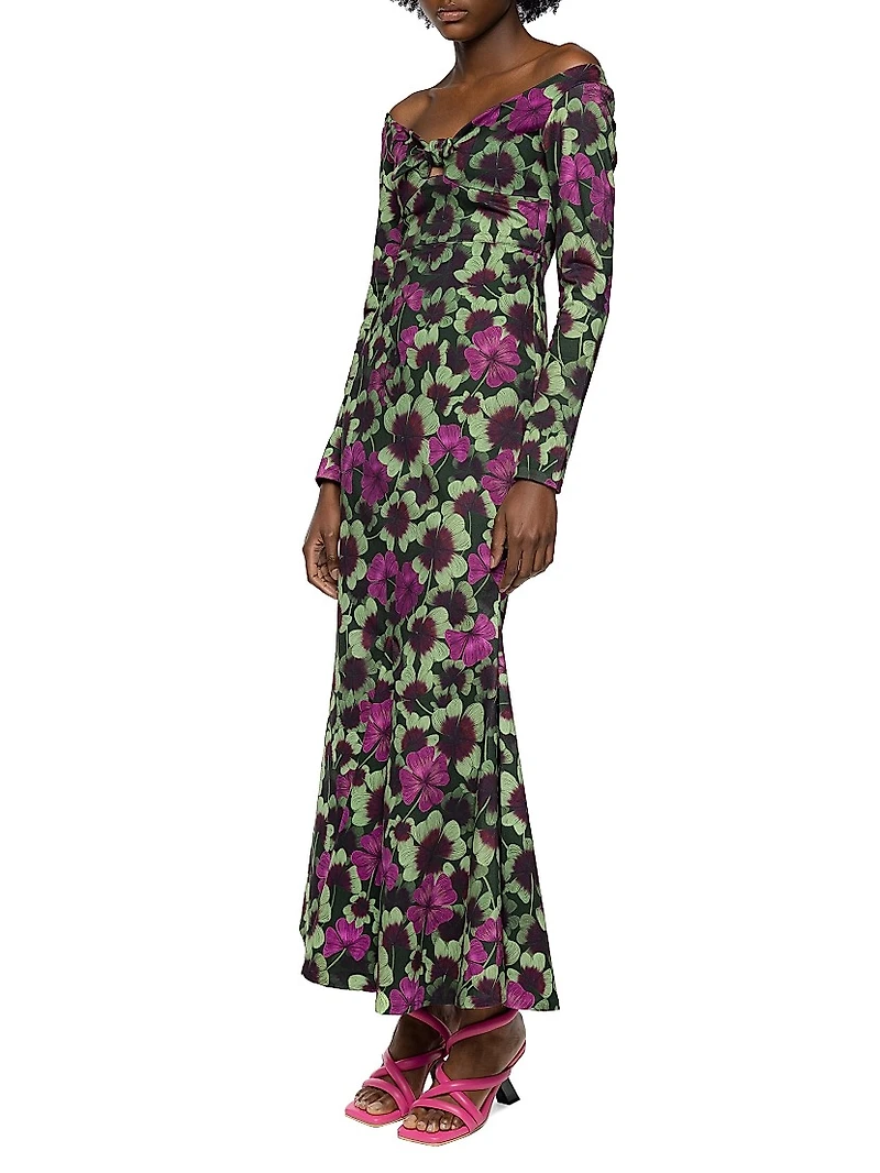 Nube Fortuna Floral Maxi Dress