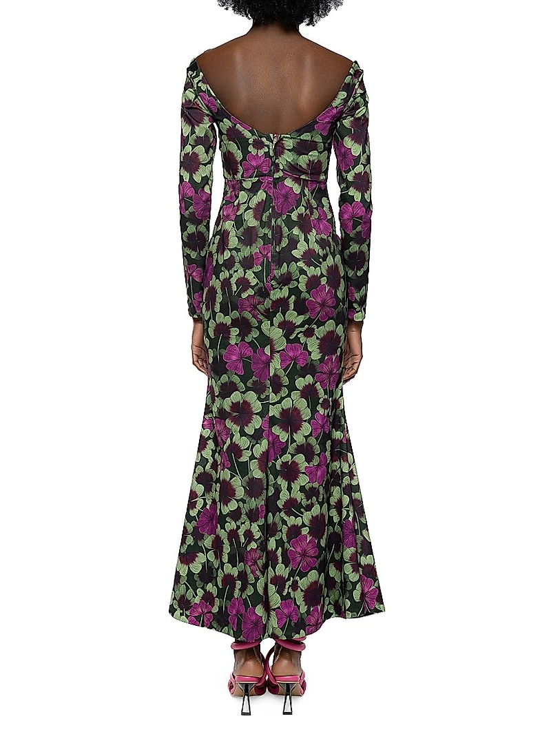 Nube Fortuna Floral Maxi Dress