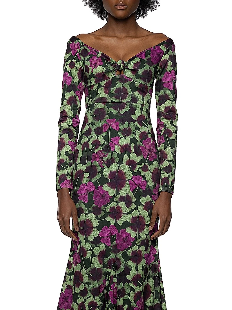 Nube Fortuna Floral Maxi Dress