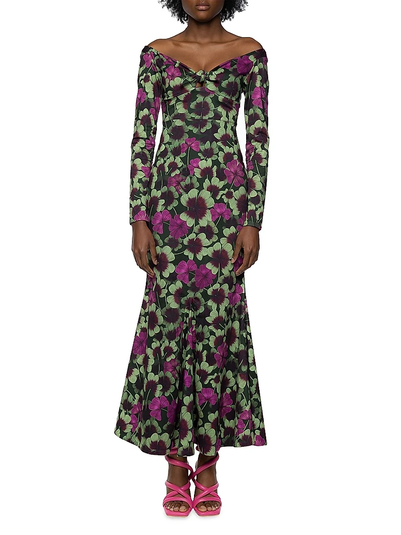 Nube Fortuna Floral Maxi Dress