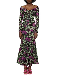 Nube Fortuna Floral Maxi Dress
