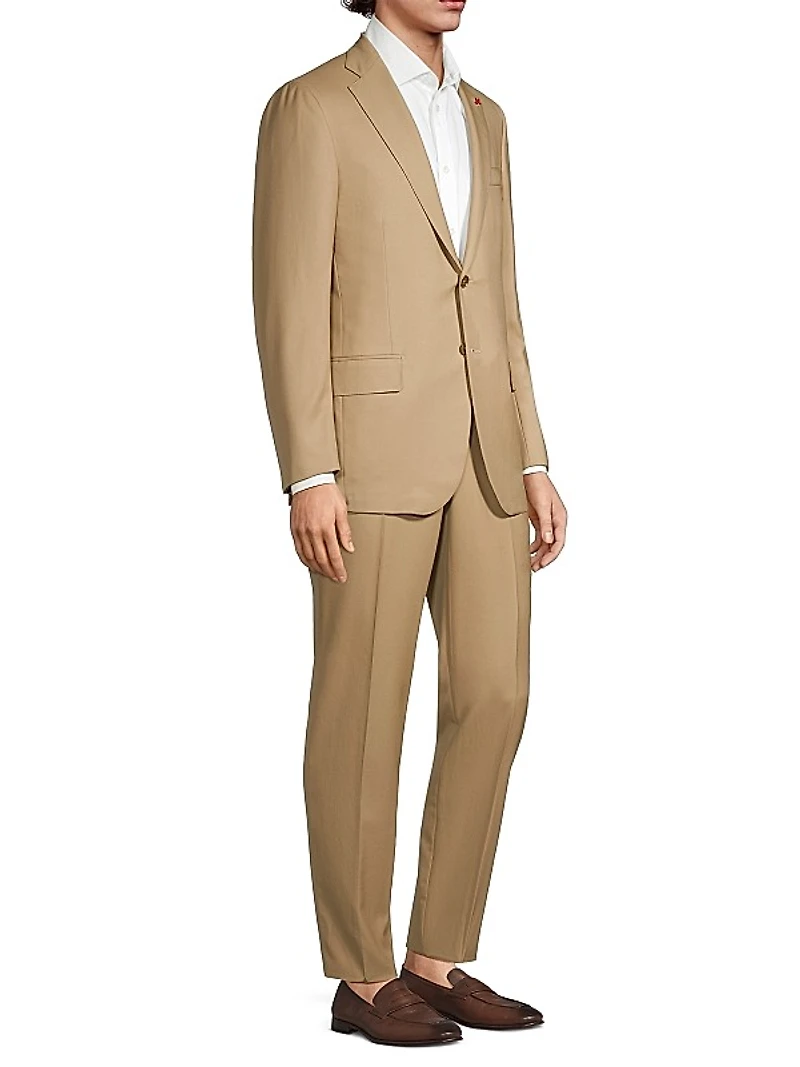 Sanita Wool Single-Breasted Suit