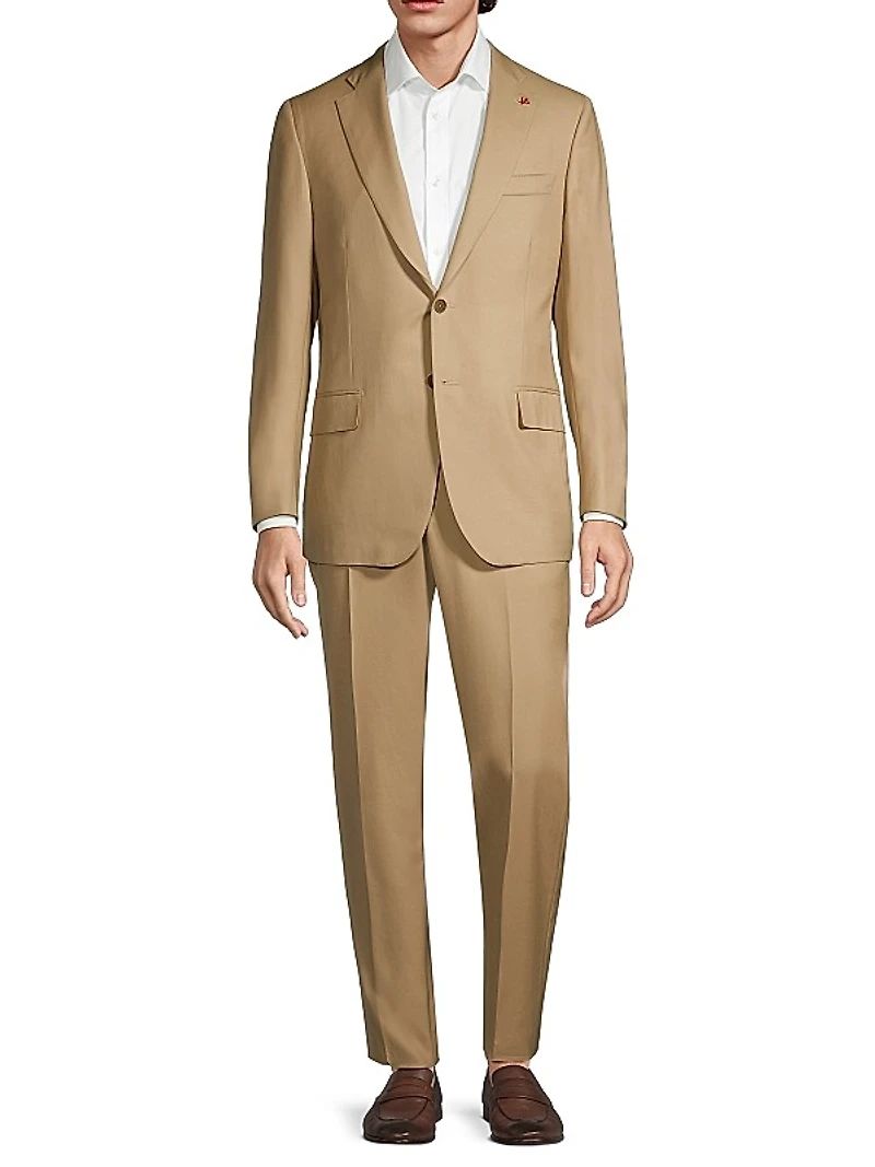 Sanita Wool Single-Breasted Suit