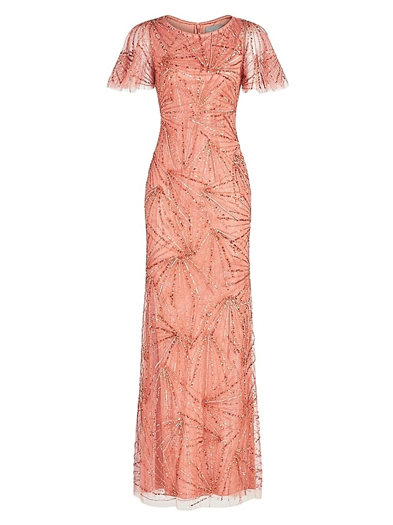 Esther Bead-Embellished Gown