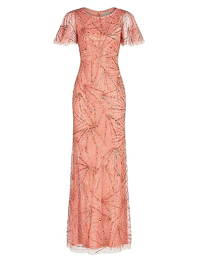 Esther Bead-Embellished Gown